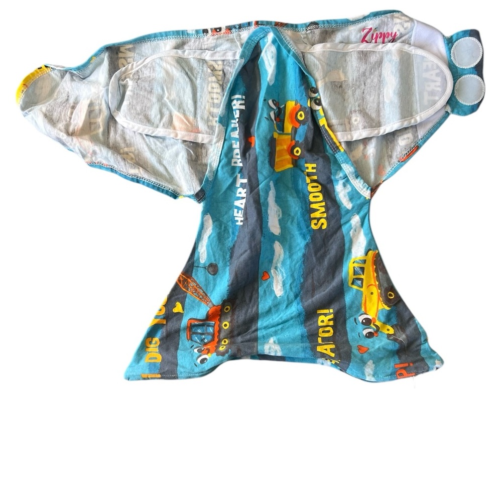 Zippy Swaddle Construction Vehicles | S/M - Picture 4 of 4